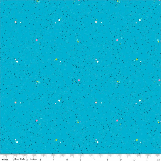 C11592-Turquoise Colour Wall Dots C11592-Turquoise - фото 6675