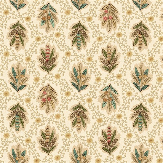 3360-44 Paisley Trails Cream 3360-44 - фото 6950