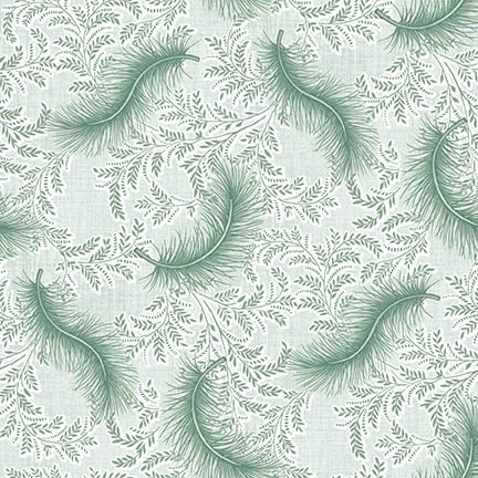 3359-17 Feathers Aqua 3359-17 - фото 6952