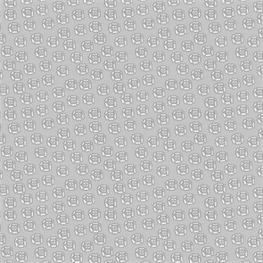 4520-901 Quilters Basic Harmony Floating Flowers Grey 4520-901
