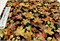 Metallic Leaf Toss - Black 7773M-12 Листья на черном 7773M-12 - фото 1259