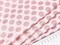 Горох глитер на розовом SC8635-PINK - фото 6694
