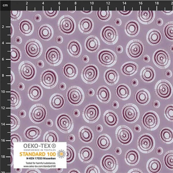 4514-114 Colour Rhythm Circles Light Purple 4514-114 - фото 5210