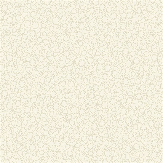 8014-44W  Linework Flowers Tan бежевый 8014-44W - фото 6530