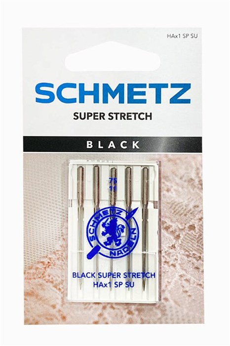 Иглы Супер Стрейч с покрытием антиклей № 75, 5 шт 22.82FB8.VMS