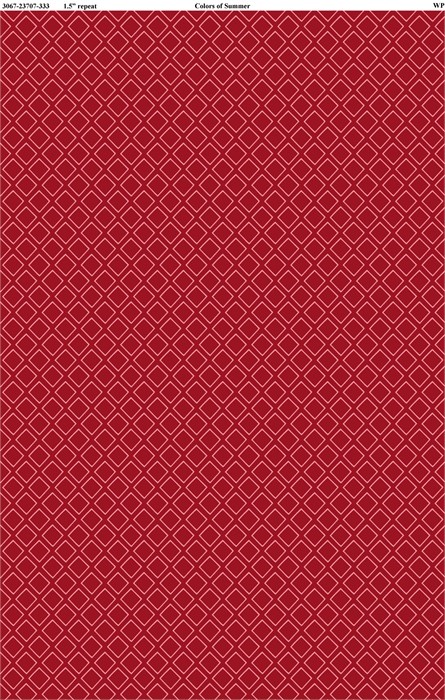3067-23707-333 Colors of Summer red 3067-23707-333