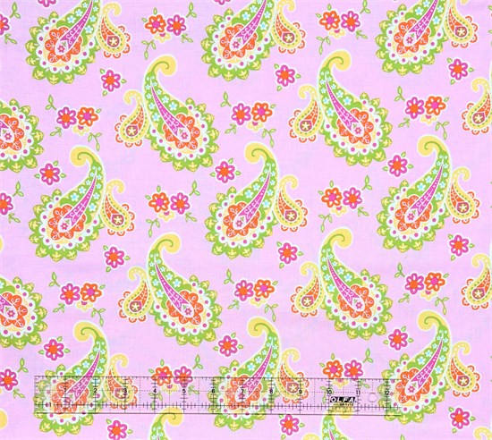 CX7505-FLOW-D Пейсли на розовом CX7505-FLOW-D