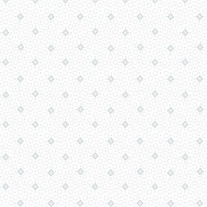 8010-01W Diamond Ditsy White On White Fabric белое на белом 8010-01W