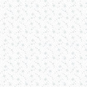 8015-01W  Dotted Ditsy White On White белое на белом 8015-01W