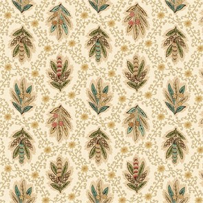3360-44 Paisley Trails Cream 3360-44