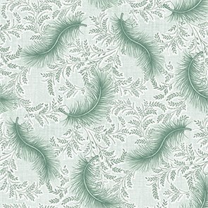 3359-17 Feathers Aqua 3359-17