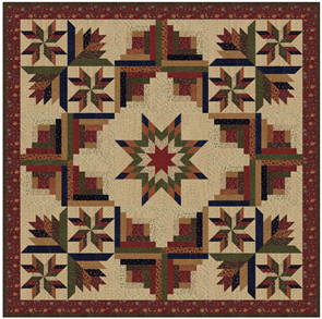 12203 Набор тканей Natures Glory  на квилт 