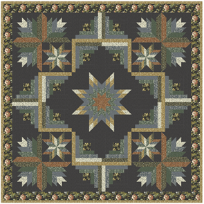 12196 Набор тканей Tara на квилт 