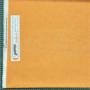 12195 Белые кружки на оранжевом 12195