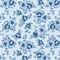 13446-05 Benartex Traditions - Bluesette - Flower, Light Blue 13446-05