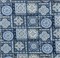 13444-55 Benartex Traditions - Bluesette - Bluesette Tiles, Dark Blue 13444-55